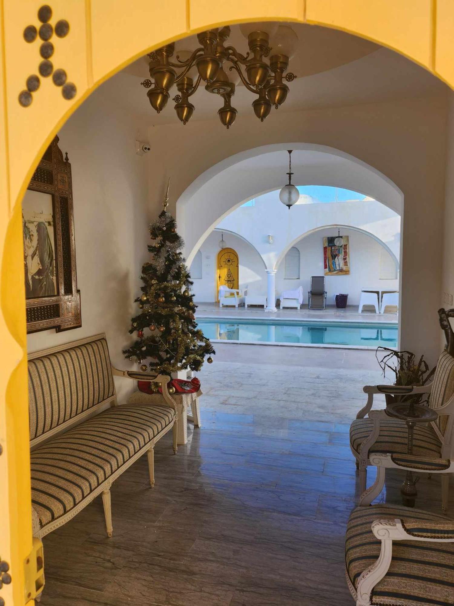 Musk De Djerba Suite Aziz Avec Piscine Temlale Luaran gambar